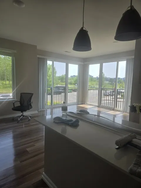 Floor-to-ceiling windows cleaned in a New Jersey property